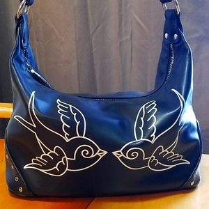 Lux de Ville Tattooed Swallow Purse